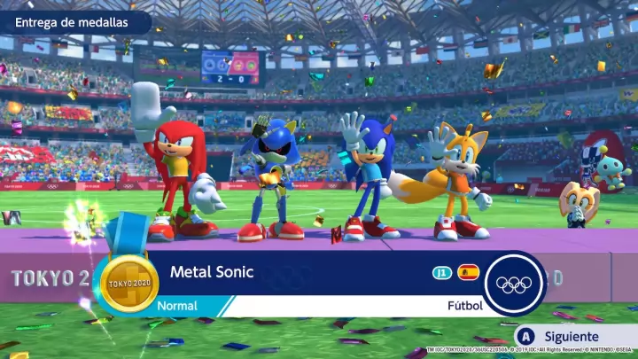Mario y Sonic en los Juegos Olímpicos de Tokio 2020