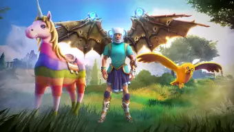 Hora de Aventuras llega a Immortals Fenyx Rising con skins tan peculiares que no pasarán desapercibidas