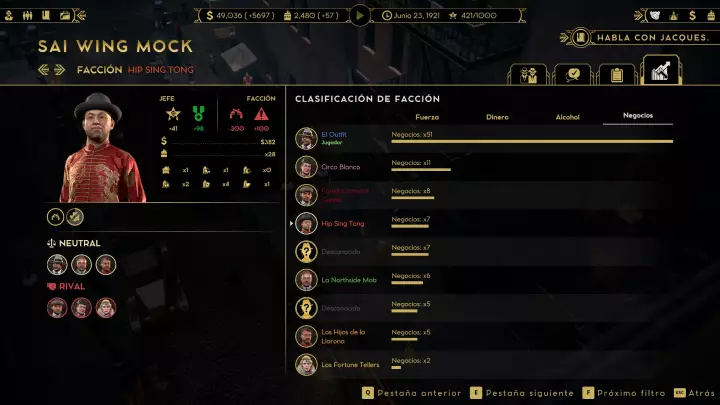 Empire of Sin - Nintendo Switch