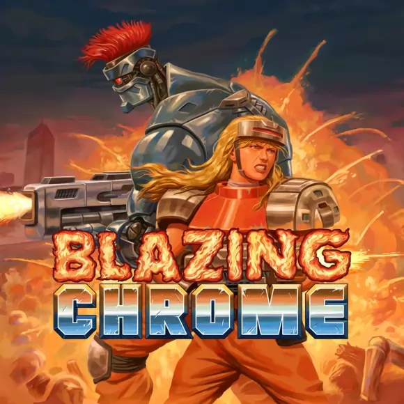 Carátula de Blazing Chrome