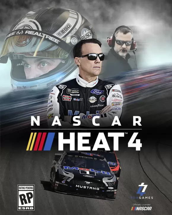 Carátula de NASCAR Heat 4