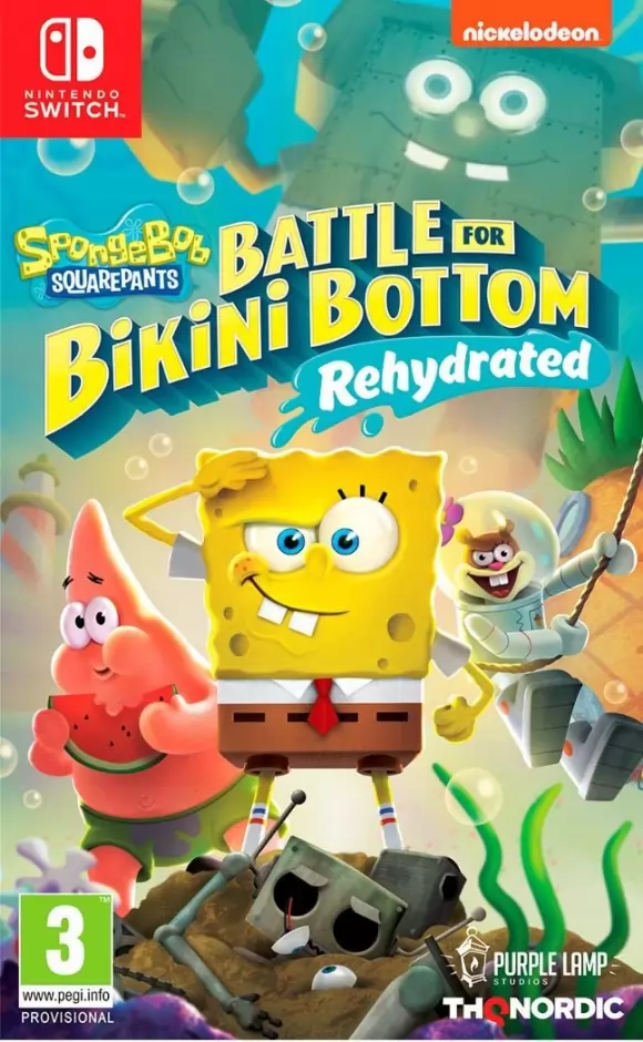 Carátula de SpongeBob SquarePants: Battle for Bikini Bottom