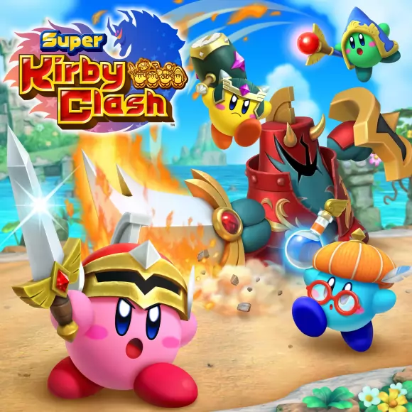 Carátula de Super Kirby Clash
