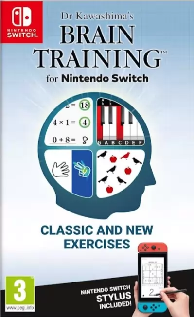 Carátula de Brain Training del Dr. Kawashima