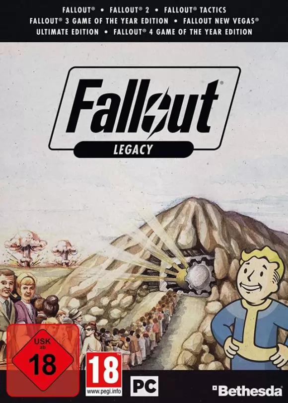 Carátula de Fallout Legacy