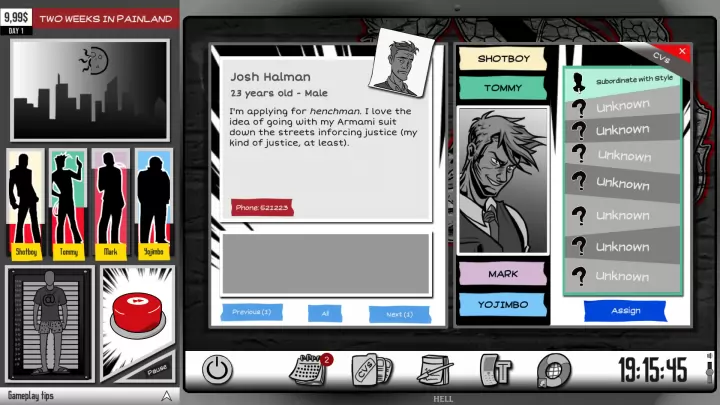 Two Weeks in Painland