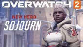 Primer gameplay de Sojourn y sus habilidades, la nueva heroína de Overwatch 2 está lista para entrar en batalla