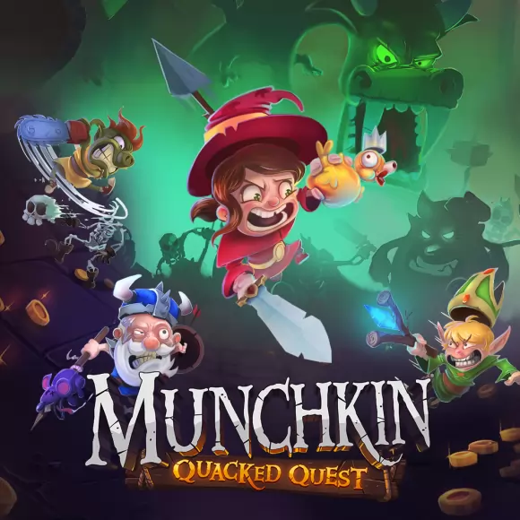 Carátula de Munchkin: Quacked Quest
