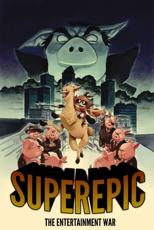 Carátula de SuperEpic: The Entertainment War