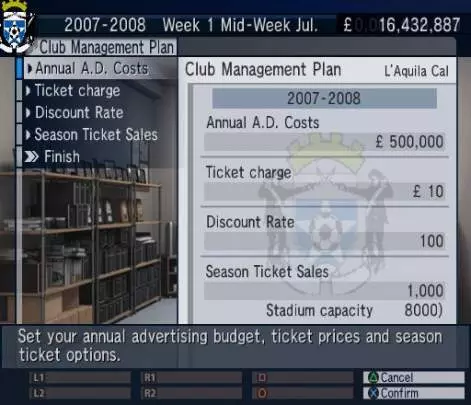 Let's Make a Soccer Team! - PS2