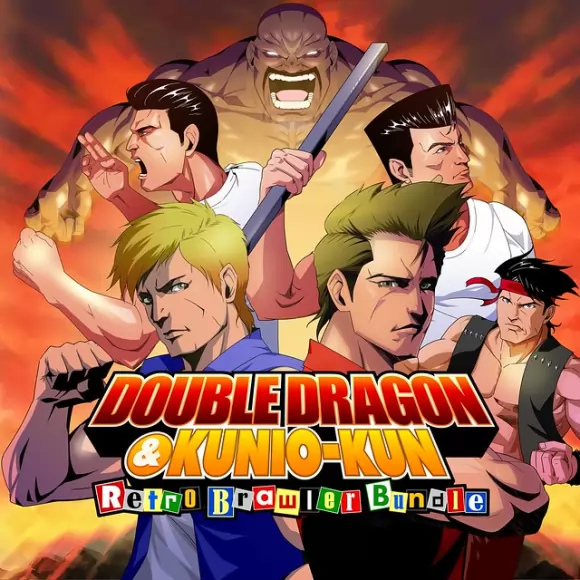 Carátula de Double Dragon & Kunio Kun