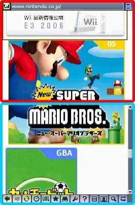 Navegador Nintendo DS
