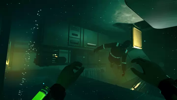 Freediver Triton Down