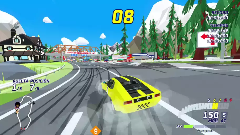 Hotshot Racing: Hotshot Racing, un fascinante acelerón retro que rememora a los clásicos arcade de los años 90