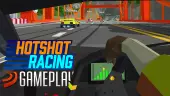 Buscamos la victoria en carreras trepidantes de gráficos retro con Hotshot Racing