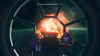 La realidad virtual estuvo presente desde el inicio del desarrollo de Star Wars Squadrons