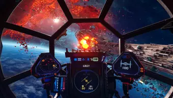 Star Wars Squadrons se actualiza con nuevo mapa y mejoras técnicas en PS5 y Xbox Series X y S.