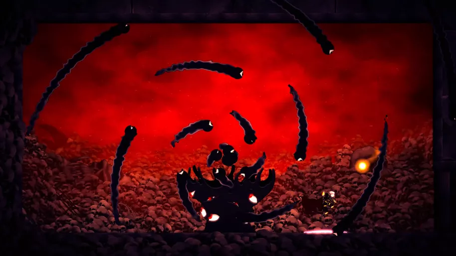 Aeterna Noctis: Como fan de Hollow Knight, Castlevania y el anime de los 90, Aeterna Noctis ha captado todo mi interés