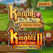 Carátula de Knights of Pen and Paper Bundle - Nintendo Switch