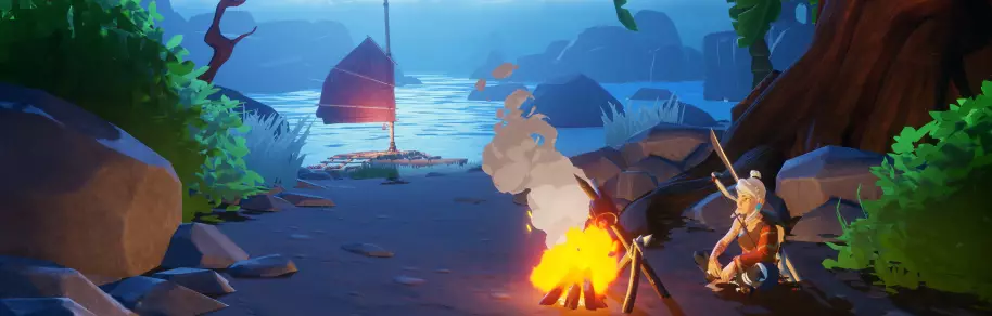 Windbound: Jugamos a Windbound, un survival-crafting con un estilo visual similar a Zelda Breath of the Wild