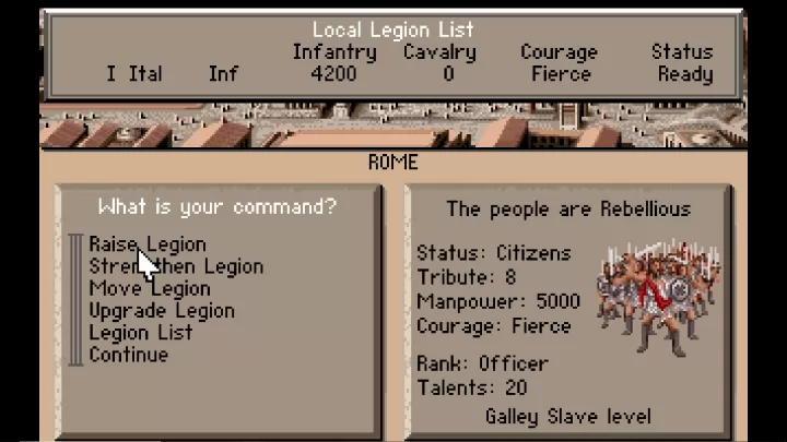 Centurion Defender of Rome