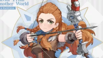 A falta de Horizon Forbidden West, se ha filtrado un vídeo gameplay de Aloy como personaje de Genshin Impact