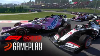 Apretamos al máximo para llegar a meta en este vídeo gameplay de F1 2020