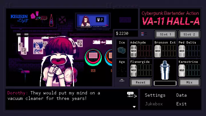 VA-11 Hall-A - Nintendo Switch