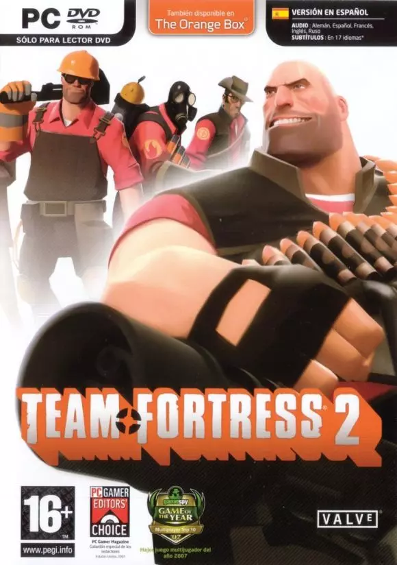 Carátula de Team Fortress 2