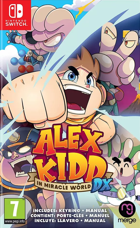 Carátula de Alex Kidd in Miracle World DX