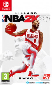 Carátula de NBA 2K21 - Nintendo Switch
