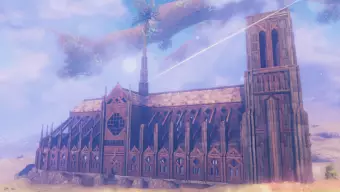 Un fan aprovecha la madera de Valheim y construye una réplica de la Catedral de Notre Dame
