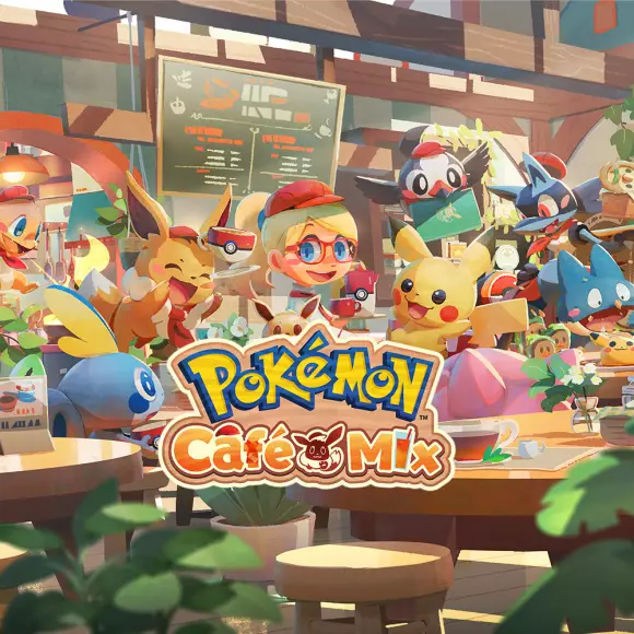 Carátula de Pokemon Cafe Mix
