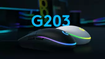 Logitech G203 LightSync: uno de los mejores ratones para videojuegos por menos de 40 euros