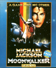 Carátula de Michael Jackson's Moonwalker - C-64