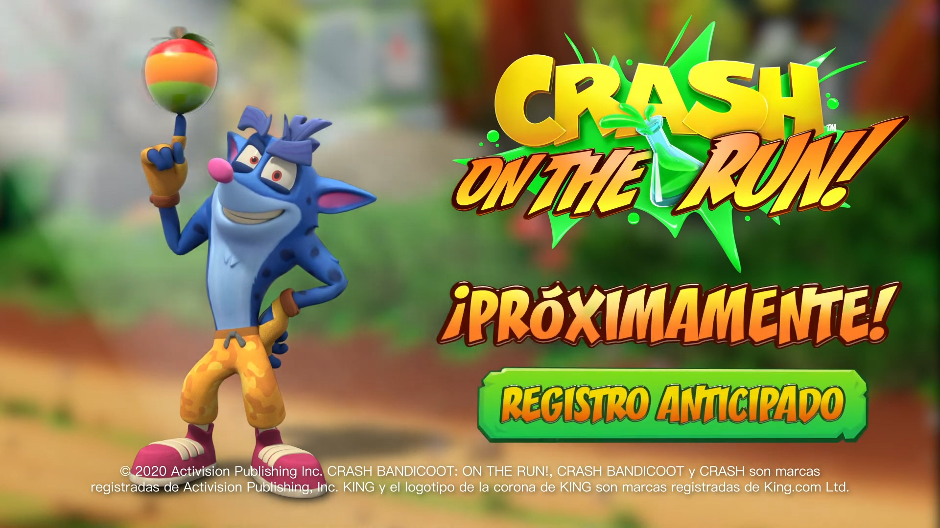 Crash Bandicoot llega dispositivos móviles en un nuevo juego que