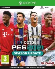 Carátula de PES 2021 eFootball Pro Evolution Soccer 2021 - Xbox One