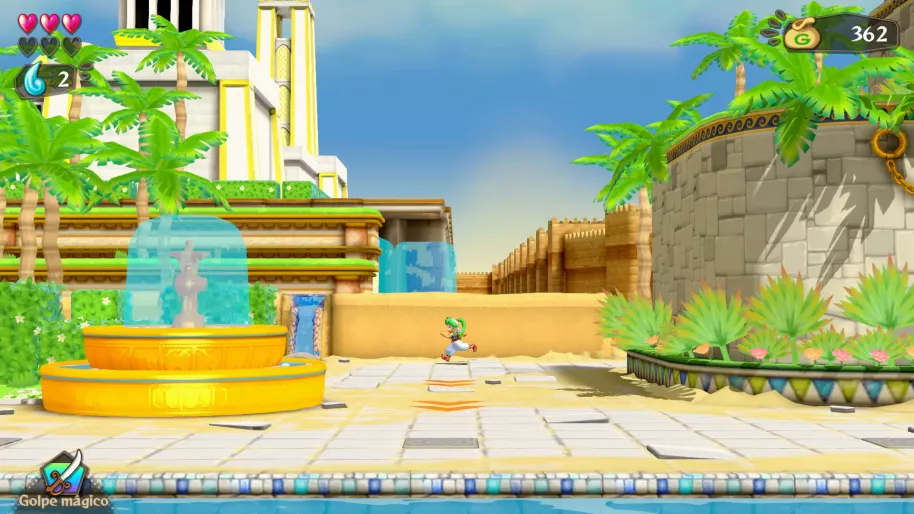 Wonder Boy Asha in Monster World