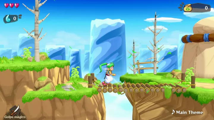 Wonder Boy Asha in Monster World