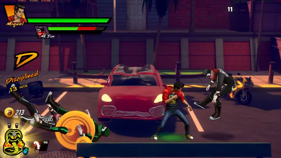 Cobra Kai The Karate Kid Saga Continues PS4