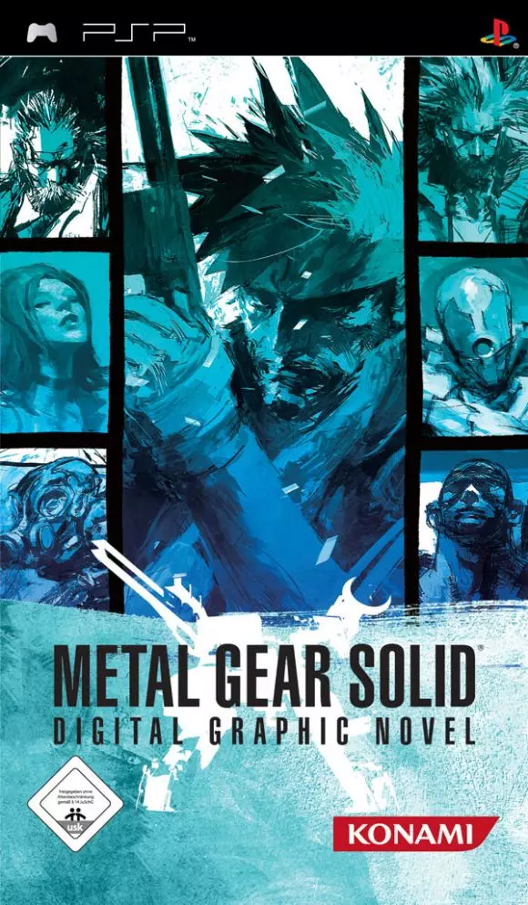 Carátula de MGS: Digital Graphic Novel