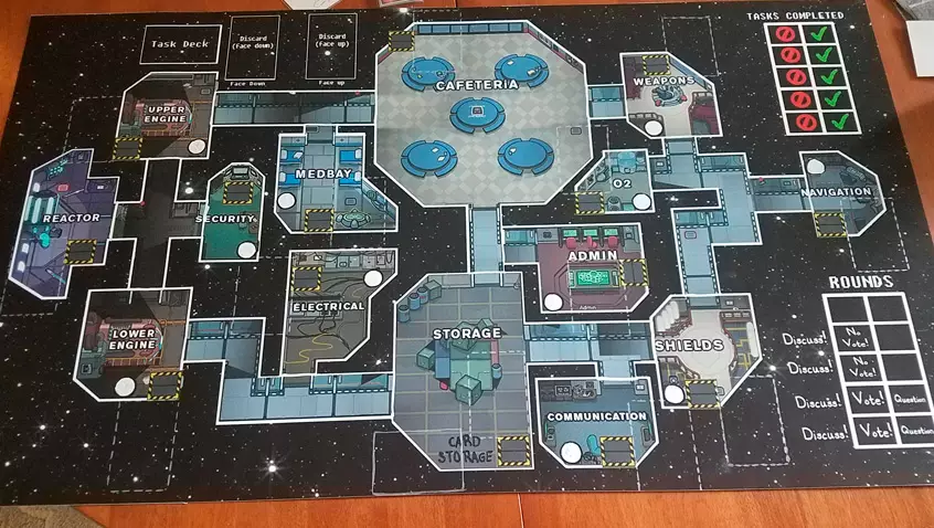 Juego de mesa de Among Us