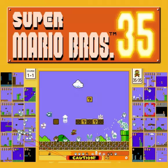 Carátula de Super Mario Bros. 35