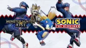 Sonic aterriza en Monster Hunter: Rise. Este tráiler presenta el evento por el 30º aniversario del erizo azul