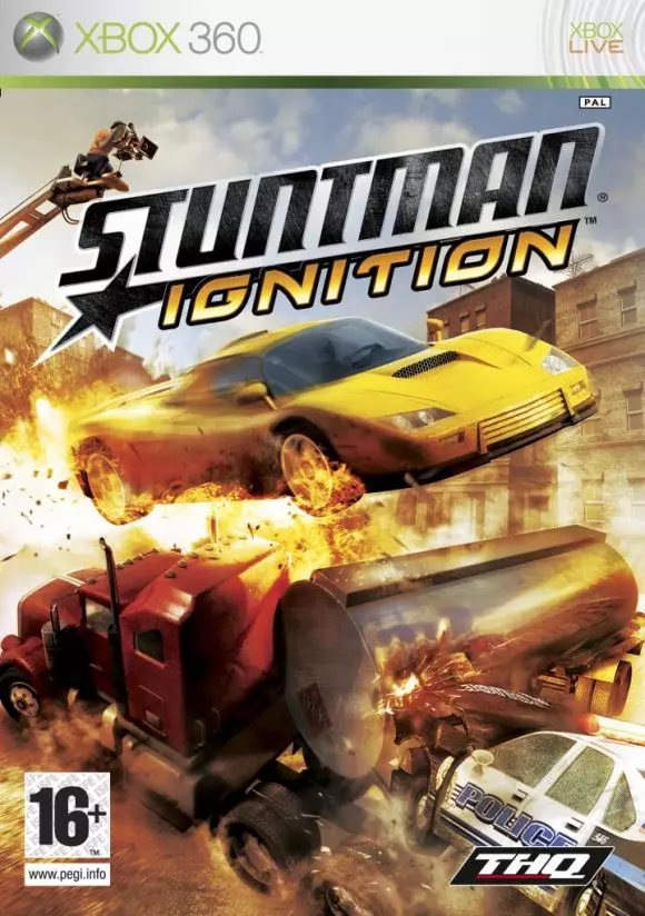 Carátula de Stuntman: Ignition