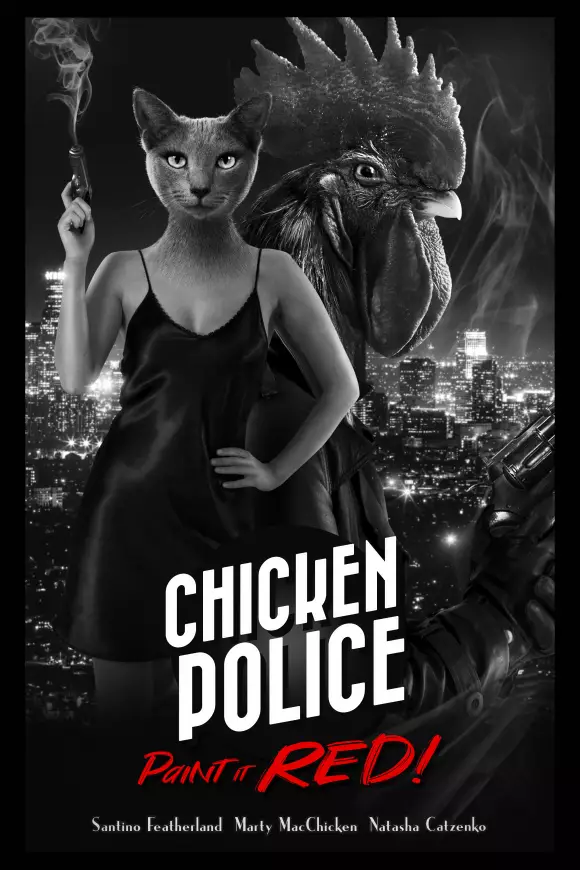 Carátula de Chicken Police