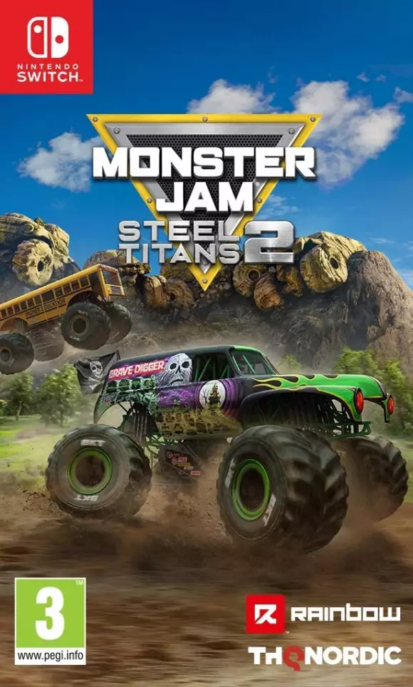 Carátula de Monster Jam Steel Titans 2