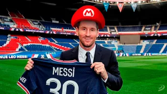La liga francesa celebra la llegada de Messi con un homenaje inspirado en Super Mario