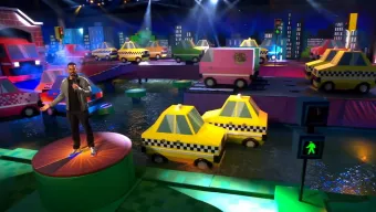 El mítico Frogger se convierte en un programa de televisión al más puro estilo Humor Amarillo