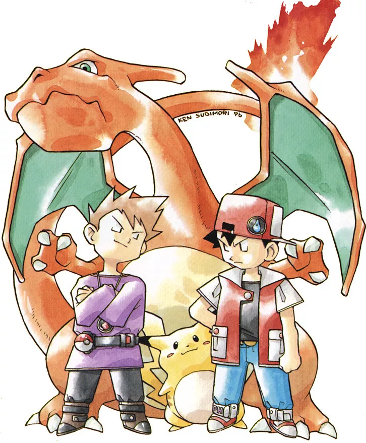 Ilustración de Ken Sugimori Ilustración de Ken Sugimori